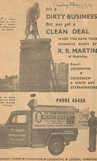 Sunday Times in 1951 Advert